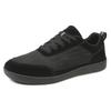 Men Knit Casual Walking Shoes Lace Up Breathable Trendy Sneakers Original Light Shock Absorption Male Tennis Shoes Men