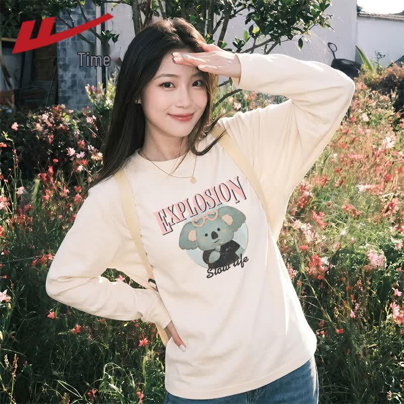 Warrior Women s Pure Cotton Long-Sleeve T-Shirt S