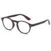 May Flower Fashion Style Women's Reading Presbyopia Prescription Lenses Eyeglasses Men's Round Shape Glasses Frame