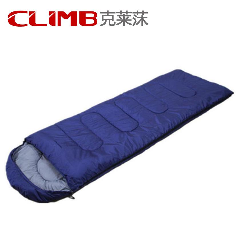 Utomhuscamping Kuvert med huva Sovsäck 700g Bomull Sommarcamping Sovsäck