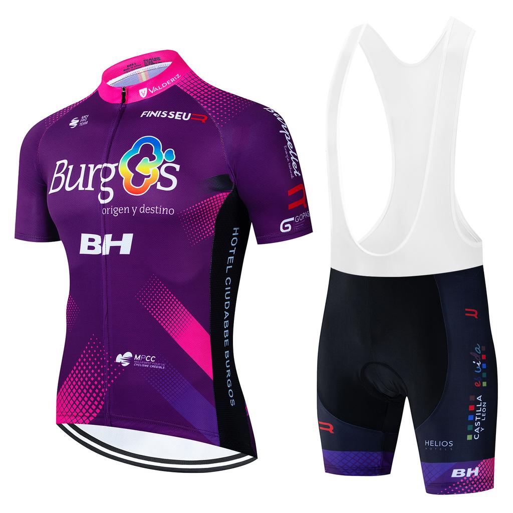 Summer Short-Sleeved Cycling Suit Breathable Men'S And Women'S Cycling Shirts Cycling Tops And Pants Kuqi
