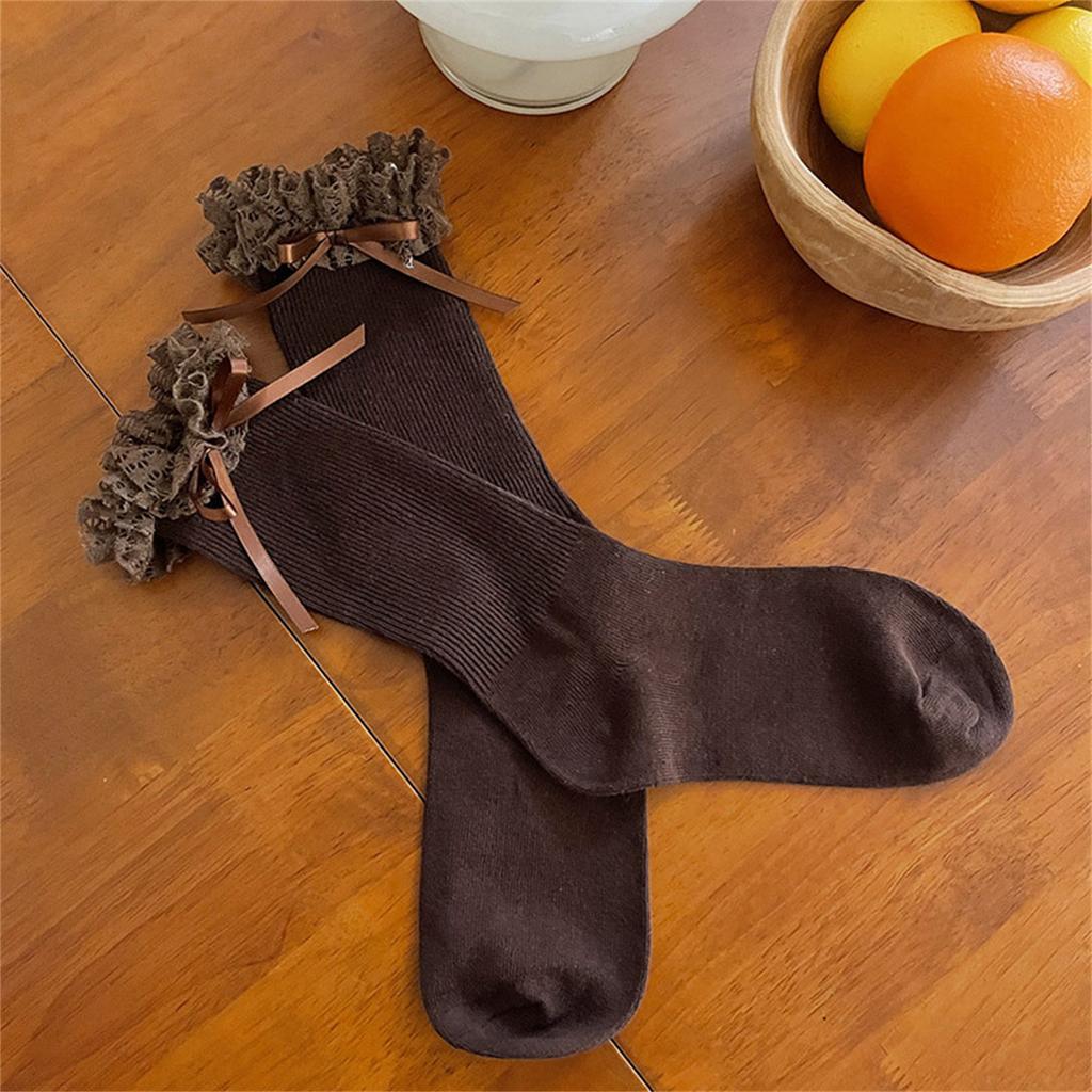 1 Pair Womens Summer Short Thin Socks Girls Sexy Cotton Lace Ruffle Style Socks Boat Socks Breathable Cute Lolitas Socks