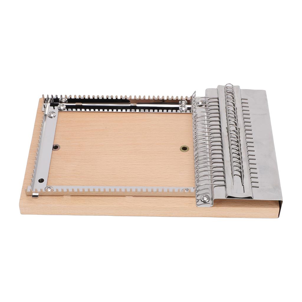 Small Weaving Machine Stainless Steel Wooden Handmade Knitting Machine Weaving Tool for Clothing Blanket DIY