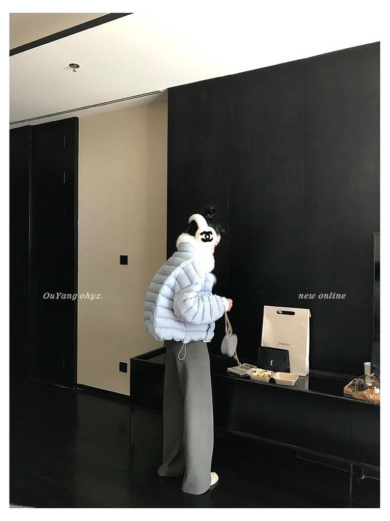 A mere Ouyang 'Hot Seller Lazy Pants 2.0' Thick Wool Wide-Leg Sweatpants
