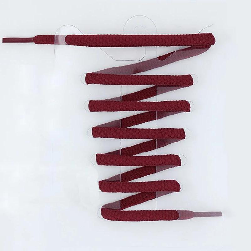 NEW Strings Oval Shoe Laces 20 Colors of High-Quality Semi-Circular Shoelaces for Sneakers and Basketball Shoes 1Pair
