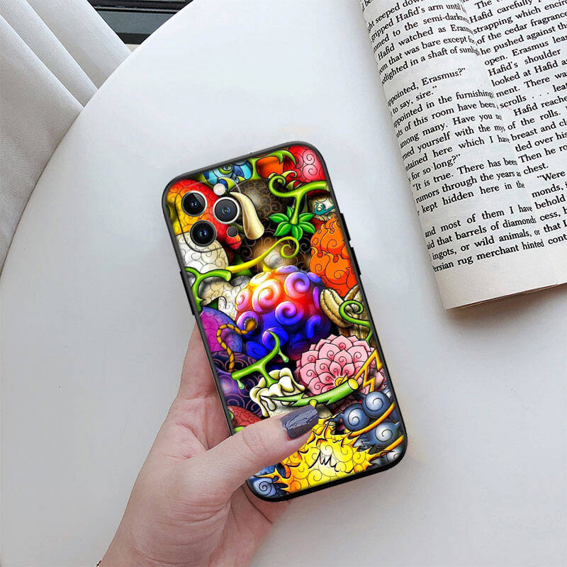 MH114 One Piece Cortoon Phone Shell Case for iPhone 7 8 11 12 13 14 15 16 17 16E XS Pro Max XR X SE Air