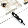 Rhinestone Writing Pen Beadable Pen Glitter Plastic Beaded Halloween Pumpkin Ghost Skull Smooth Gel Ink for DIY Craft Making School Office Supplies