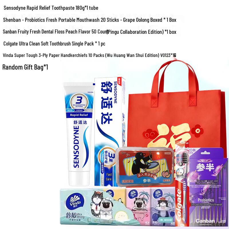 Sensodyne Rapid Relief Oral Care Gift Pack