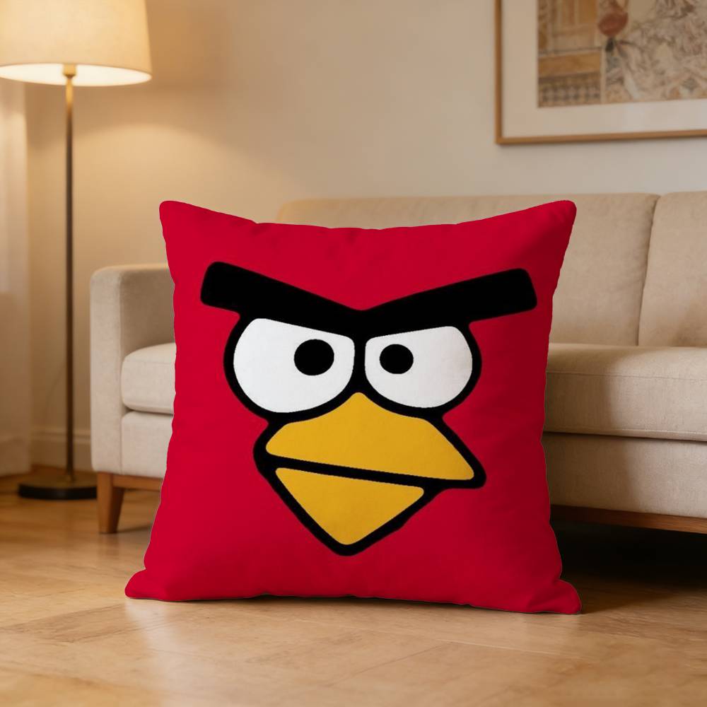 AAngry Birds Pillow Case Pattern Printed Pillowcase For Living Room Sofa Cushion Cover