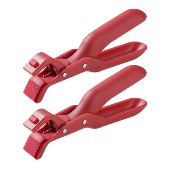 2Pcs Anti-Slip Bowl Clip Hot Plate Grippers Multi-Function Safety Grip for
