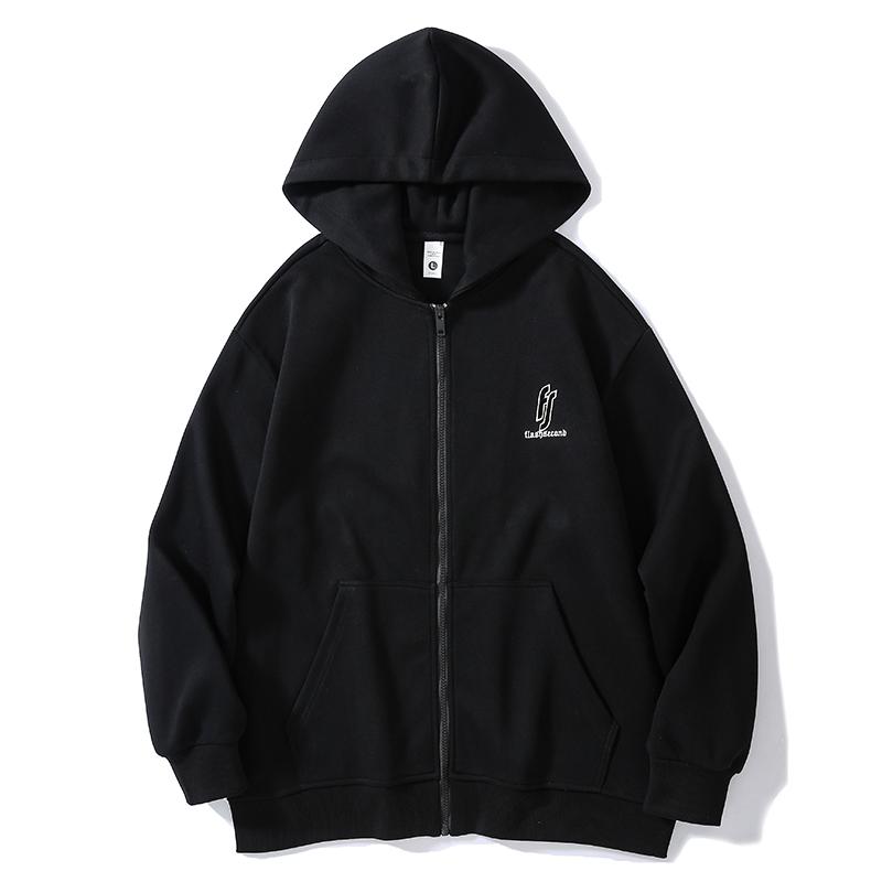 Американский модный бренд кардиган на молнии мужской спортивный свитер свободный большой — фото 8