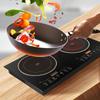 220/110V Dual-Head Electric Ceramic Induction Cooktop - Stir-Fry & Hot Pot