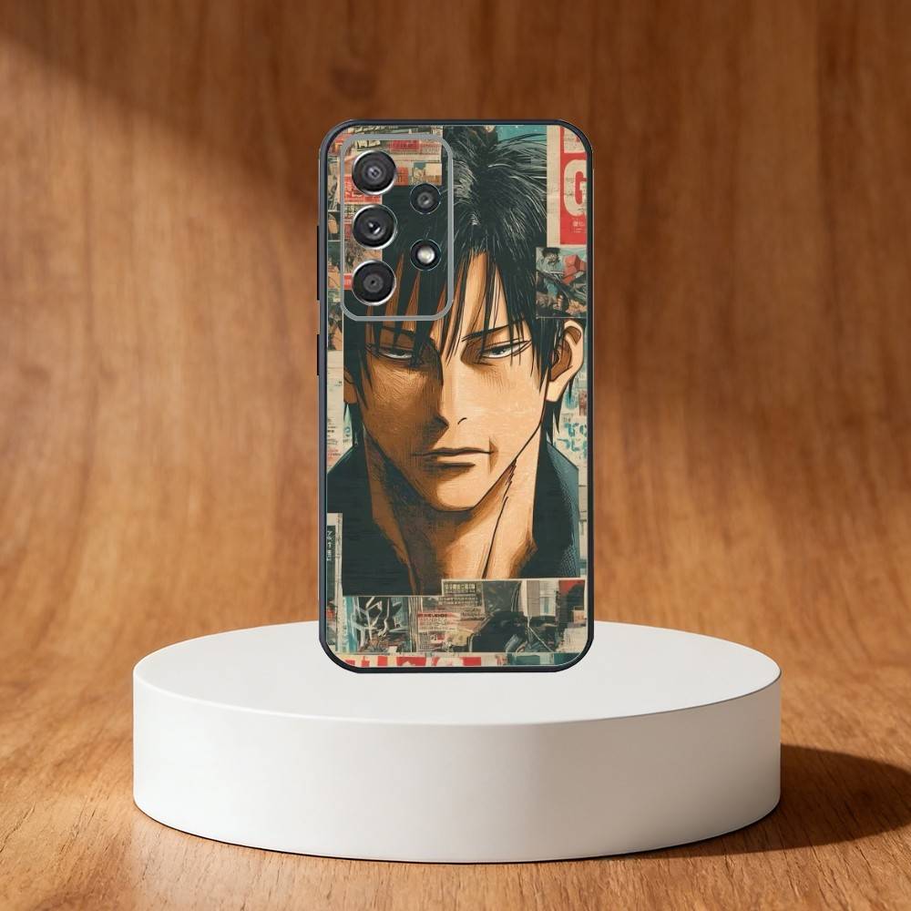 

Чохол для телефону Toji Fushiguro Jujutsu Kaisen Для Samsung S25,S24,S21,S22,S23,S30,Ultra,S20,Plus,Fe,Note,10,9,5G Чорний Samsung S22ULTRA5G