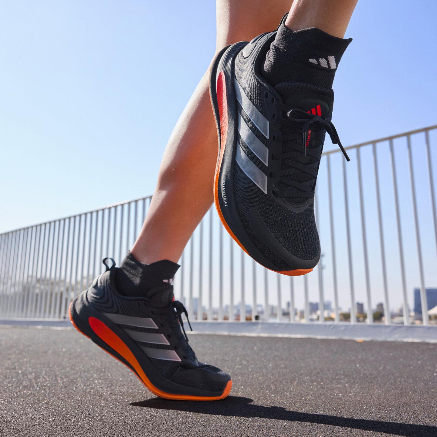 Adidas SUPERNOVA EASE 2 Running Shoes Men s Black 40