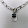 Lightweight Elegant Acrylic Drop Pendant Necklace E Comfortable Clavicle Chain Accessories for Everyday Use