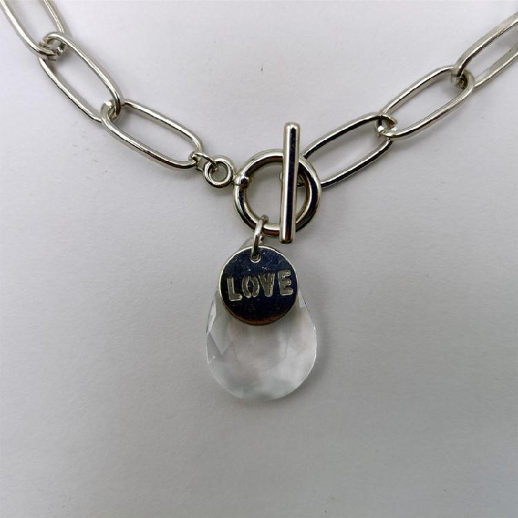 Lightweight Elegant Acrylic Drop Pendant Necklace E Comfortable Clavicle Chain Accessories for Everyday Use