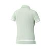 Fila Tennis Fashion Simple Classic Retro Tennis Sports Casual Versatile Comfortable Striped Knitted Short Sleeve Top Women Tops A11W623401FGN