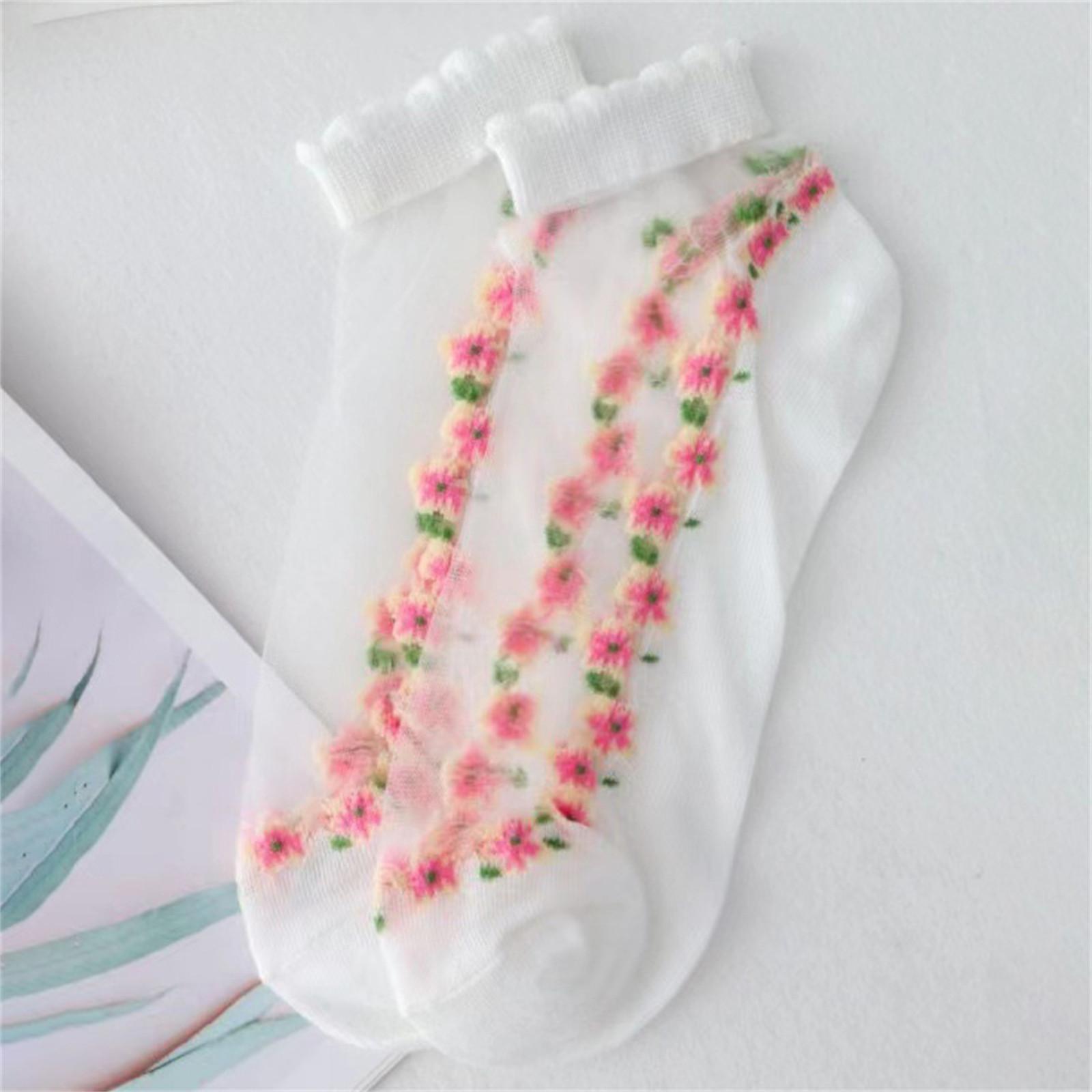 

Дитячі нековзкі шкарпетки для підлоги Шкарпетки для йоги на батуті Шкарпетки для ранньої освіти з роздачею ніг One Size білий