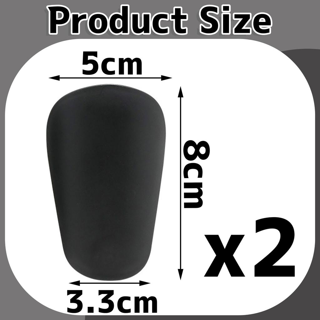 Cyiiifa Mini Fußballschienbeinschoner, Höhe 8 cm x Breite 5 cm,
