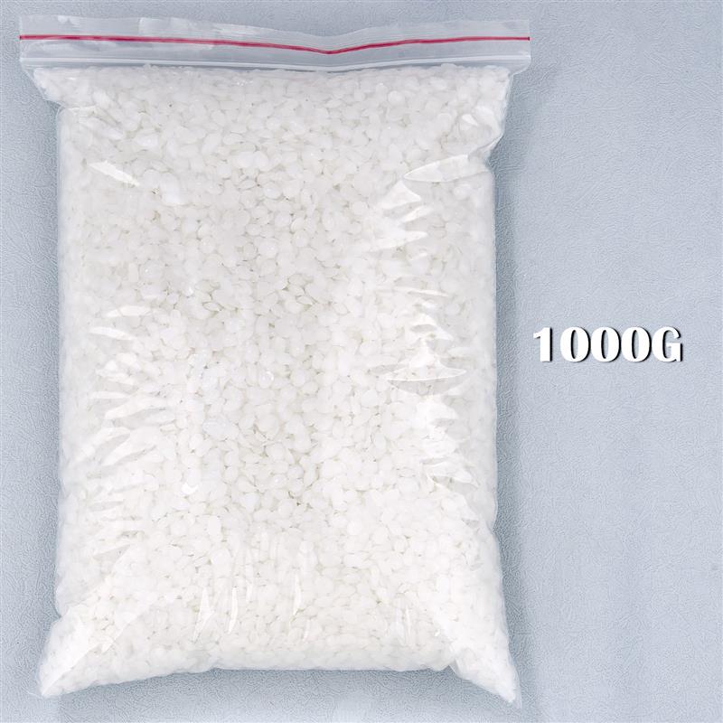 500g/1kg Natural Pure White Beeswax Coconut Wax Blocks,Wax-Core Pigments Aromatherapy Pure Wax DIY Handmade Candles Crafts