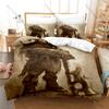 Cool Icon Garshasp Warrior Graphic Monster Slayer Gaming Bedroom Decor Bedding Duvet Cover + 2 Pillowcases Old PC Game Fan Room