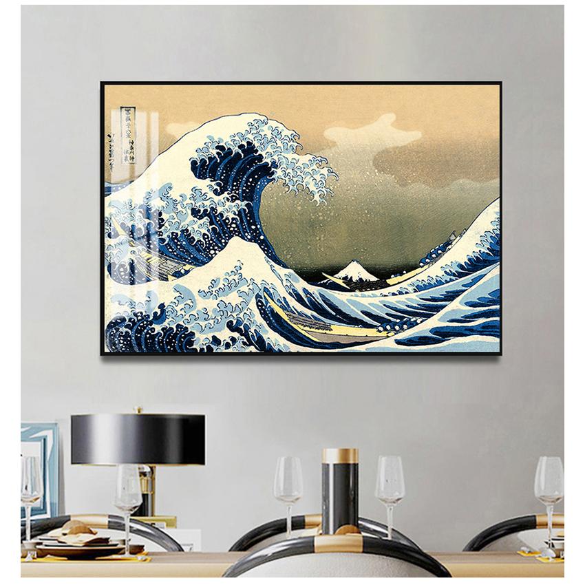 Wall Art Picture For Living Room Home Decor Hd Print Canvas Paintings Japanese Style Traditional S Wave Kanagawa Vintage