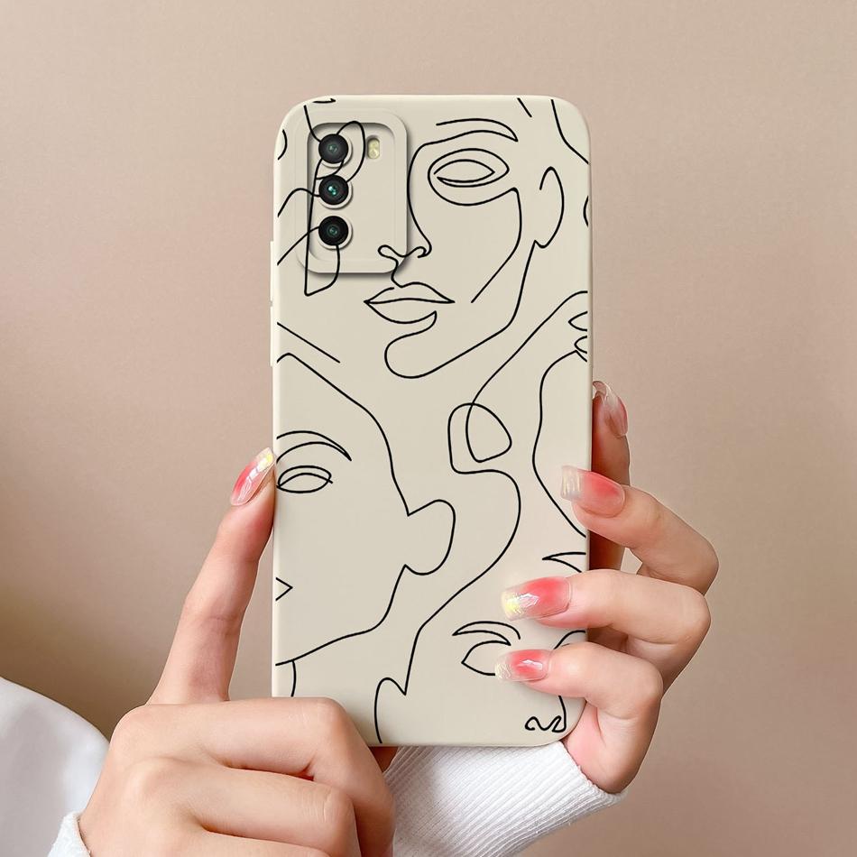 Fun Case For Xiaomi Poco M3 Pro Cute Soft Smooth Liquid Silicone Full Protection Anti Choc Phone Cover For Poco M 3 M3Pro Shell