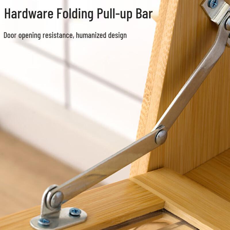 Modern Bamboo Countertop Storage Shelf