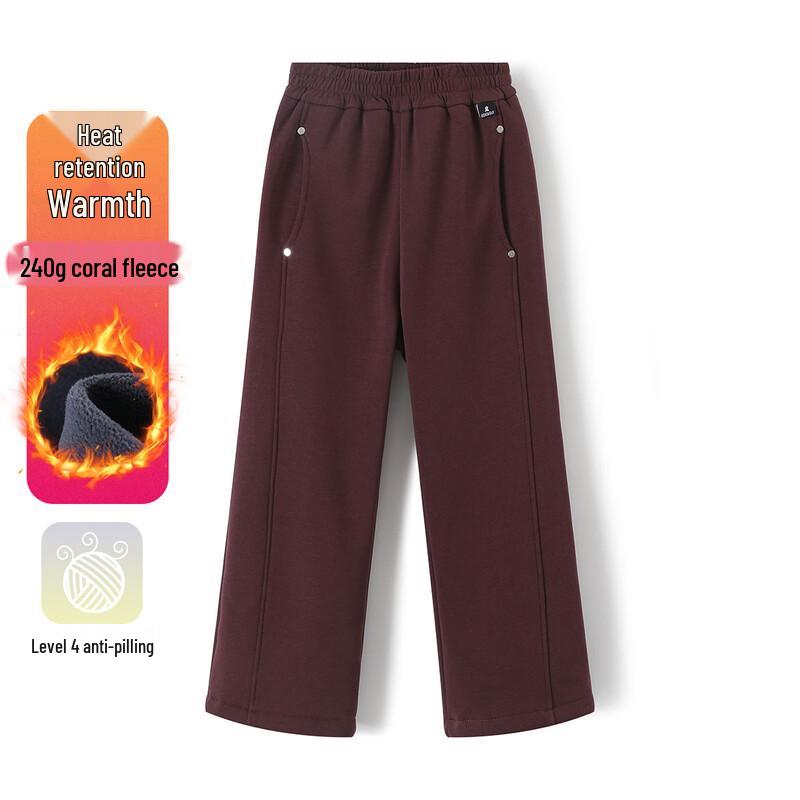 Montagut Girls  Rivet Straight-Leg Fleece-Lined Sweatpants 160