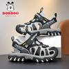 Babu bean children's shoes summer sandals bag head soft sole medium and older children's shoes 2025 summer new boys beach shoes