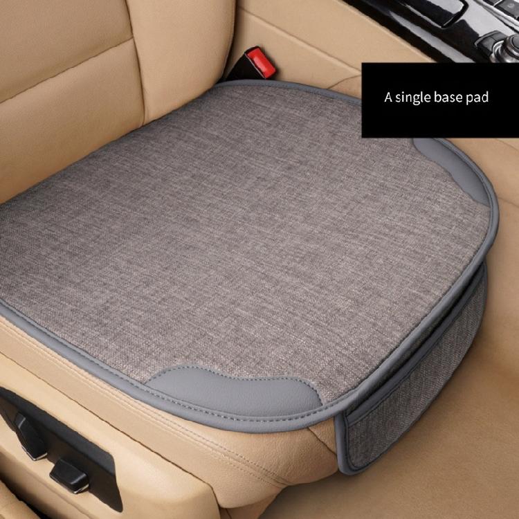 Automotive Flax Seat Cover Protector with Moisture Wicking Properties Vehicle Seat Cushions for Extended Driving Comfort