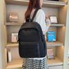 Literary Fresh Candy Color Student Backpack: Large Capacity Travel & Laptop Bag