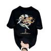 American Trendy Brand Pure Cotton Men'S Printed Short-Sleeved T-Shirt Trendy Men'S And Women'S Casual Round Neck T-Shirt Men'S