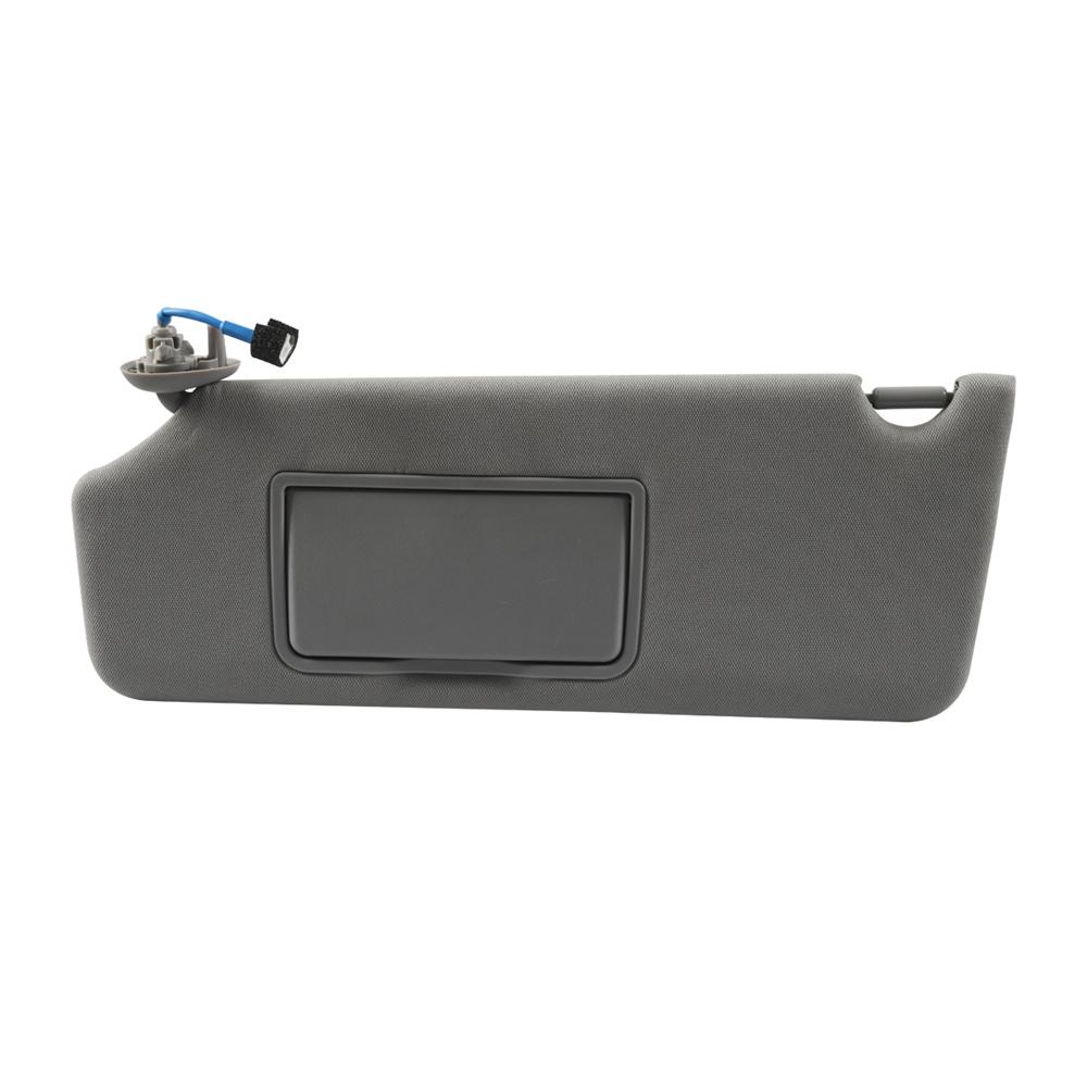 83280TG7A12ZB Left Driver Side Sun Visor Gray for Honda Pilot Ridgeline 2017-22