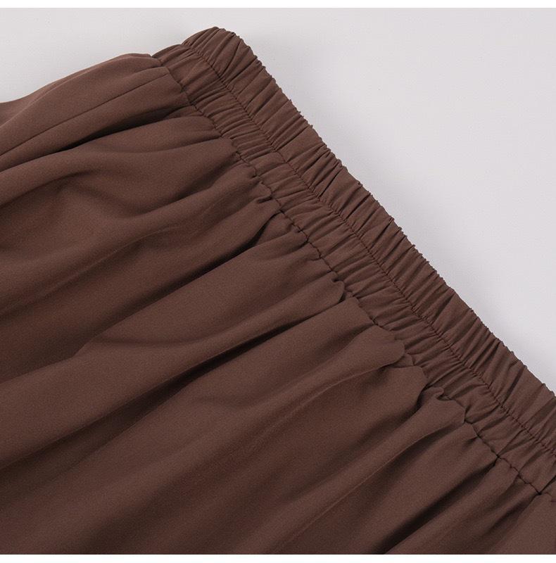 Medieval Renaissance Pleated Long Gothic Victorian Skirt for Women