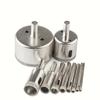 10pcs 6-32mm Diamond Glass Marble Drill Core Hole Saw Opener Ceramic Marble Tile Opening Woodworking Tools Glass Drill Bit Set