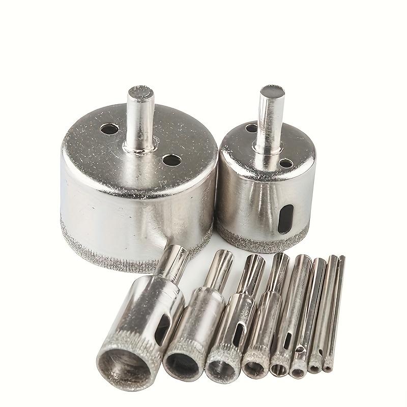 10pcs 6-32mm Diamond Glass Marble Drill Core Hole Saw Opener Ceramic Marble Tile Opening Woodworking Tools Glass Drill Bit Set