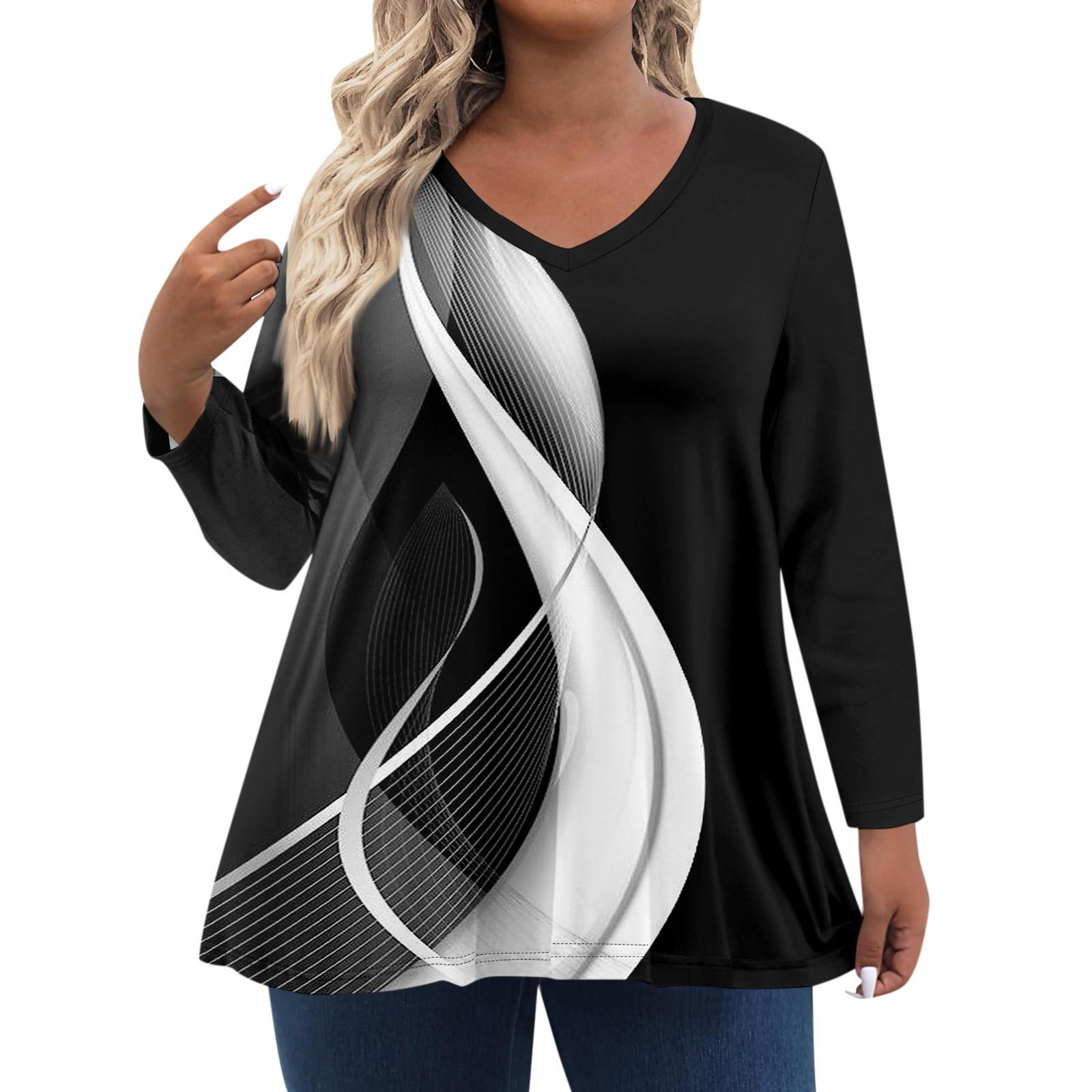 Женские топы больших размеров — фото 11