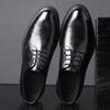 Casual Leather Shoes Men's Formal Wear Men's Autumn Low-top Suit British Style Groom Wedding Shoes 2025