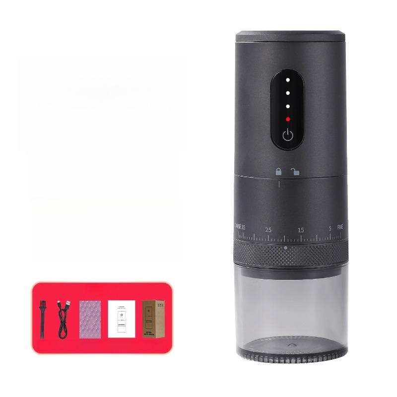 Touch Control Electric Coffee Grinder Externally Adjustable Type-C Charging Coffee Burr Grinder Bean Grinding Coffee Maker