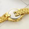 Wristwatch for Men Colour Rhinestone Calendar Quartz Watch Hip Hop Clock
