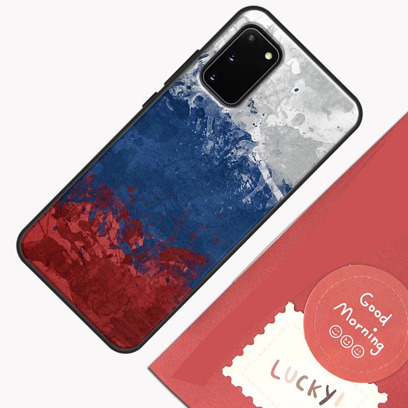 Russian Flag Phone Case For Samsung Galaxy S26 S25 Ultra S20 S21 S22 S23 S24 S10 Plus S25 FE Cover Shell