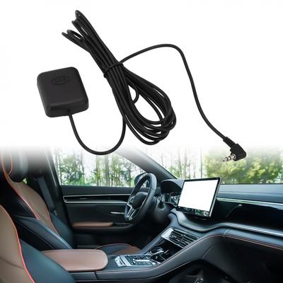 Antenne GPS légère coude de 3,5 mm pour caméras de tableau de bord de voiture, camion, SUV
