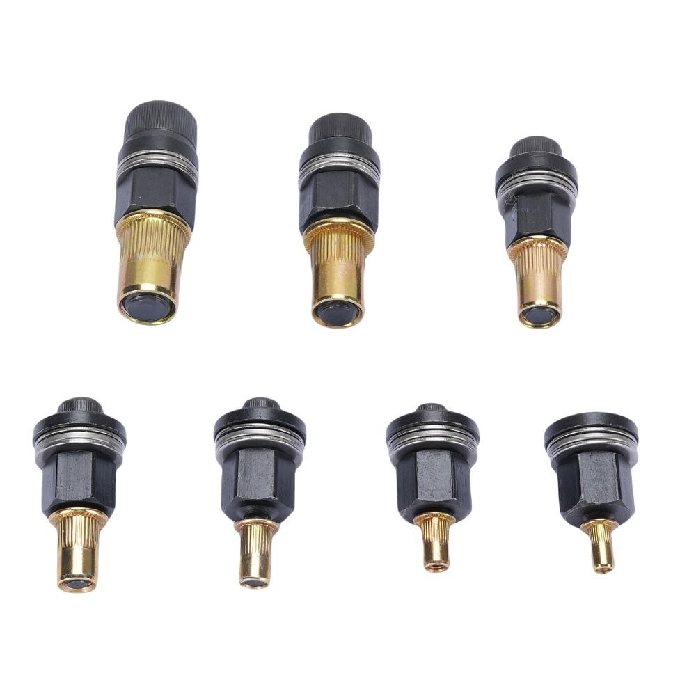 7pcs Manual Operation Rivet Nut Tool Mandrel Head Set Rivet Nut Set  Automotive Applications