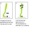 3ks/sada Twist Hook Háček na odstraňování blech Psi Domácí mazlíčci Příslušenství Potřeby pro kočky Domácí pro nástroj na odstraňování klíšťat