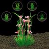 Underwater Artificial Plant Aquatic Ornaments Lifelike Simulation Flower Plants For Aquarium Fishbowl Landscaping Decoration