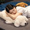 Simulation Lying Puppy Pillow Stuffed Realistic Sleeping Dog Poodle Plush Toys Animals Room Decor Birthday Gift