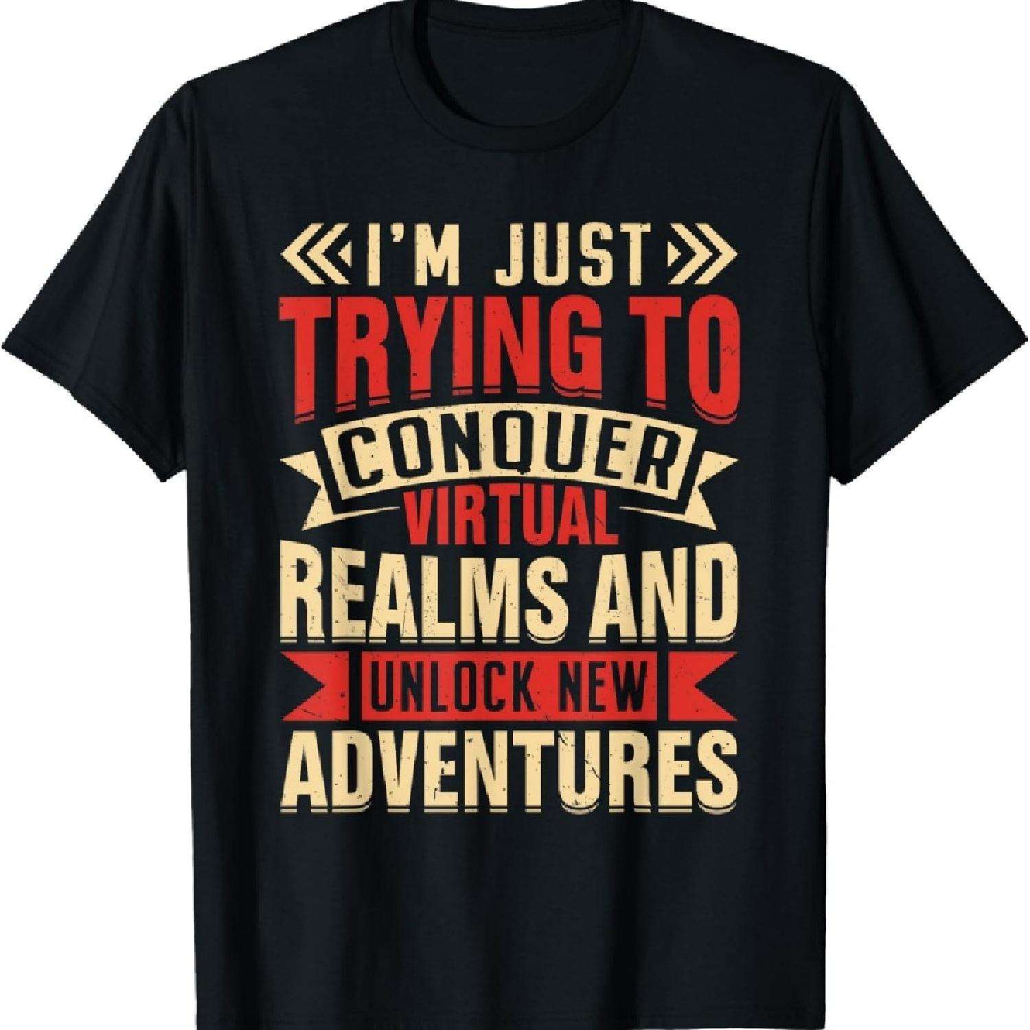 

Fantasy Rpg Fans T-Shirt XXXXXL чёрный