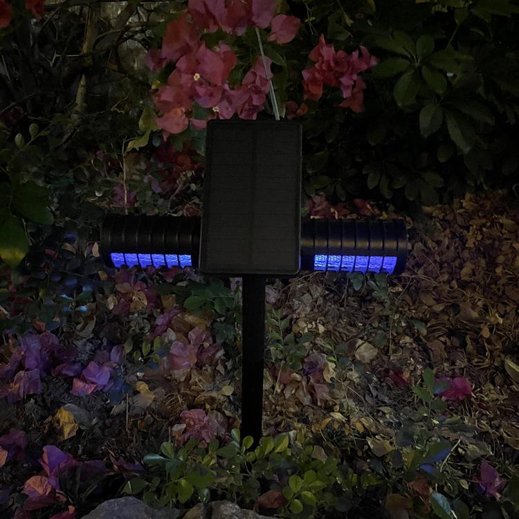 Solar Mosquito Killer Lamp: Outdoor Waterproof Device for Gardens and Lawns