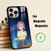 2.5Dimensional seduction AmanoRirisaPhoneCase For iPhone17,16,15,14,13,12,11 Plus,Pro Max Magnetic For Magsafe Wireless Charging